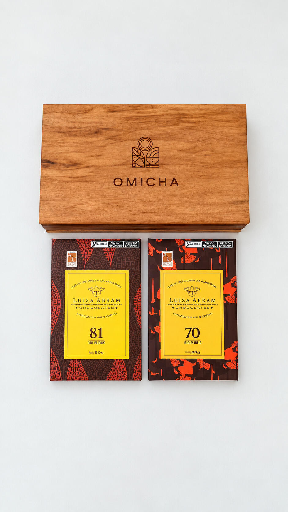 Chocolate Luisa Abram Rio Juruá 70% | Catálogo Omicha Imagem do chocolate Luisa Abram Rio Juruá 70% disponível no catálogo de chocolates bean to bar da Omicha.